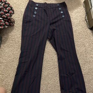 Wide leg dress pants